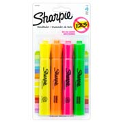 SHARPIE RESALTADOR PINTA CINCEL 4 COLORES