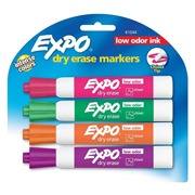 EXPO BLISTER MARCADOR PARA PIZARRON C/4