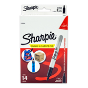 PLUMON SHARPIE PUNTO FINO NEGRO C/12
