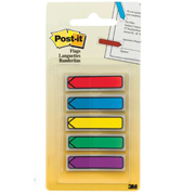 BANDERITAS ADHESIVAS FLECHA POST-IT 5 COLORES