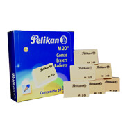 PELIKAN M20 GOMA TIPO MIGAJON C/20