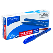 BOLIGRAFO PIN POINT FINO AZUL C/12