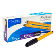 BOLIGRAFO FINO PIN POINT 0.7 MM NEGRO C/12