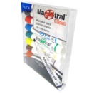 MAGISTRAL MARCADOR CLASICO PUNTA CINCEL  COLORES SURTIDOS C/8
