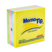 NOTAS ADHESIVAS MEMO TIP 3X3 PASTEL C/400H