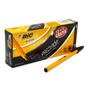 BOLIGRAFO BIC CRISTAL PUNTO FINO NEGRO C/12