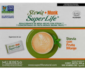 STEVIA LIFE sin calorías 500 sobres