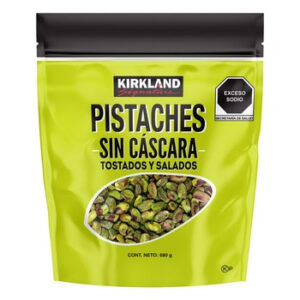 Bolsa pistaches sin cáscara tostados y salados 680 gr KIRKLAND