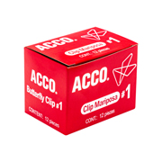 ACCO CLIP MARIPOSA NO. 1