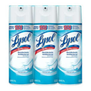 Toallitas desinfectantes Lysol para superficies  3 pzas